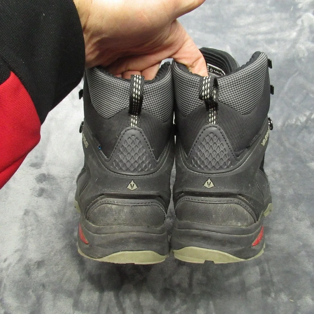 Vasque Mens Boots 9M Coldspark Black Waterproof‎ Hiking Trail Rugged Mid Lace